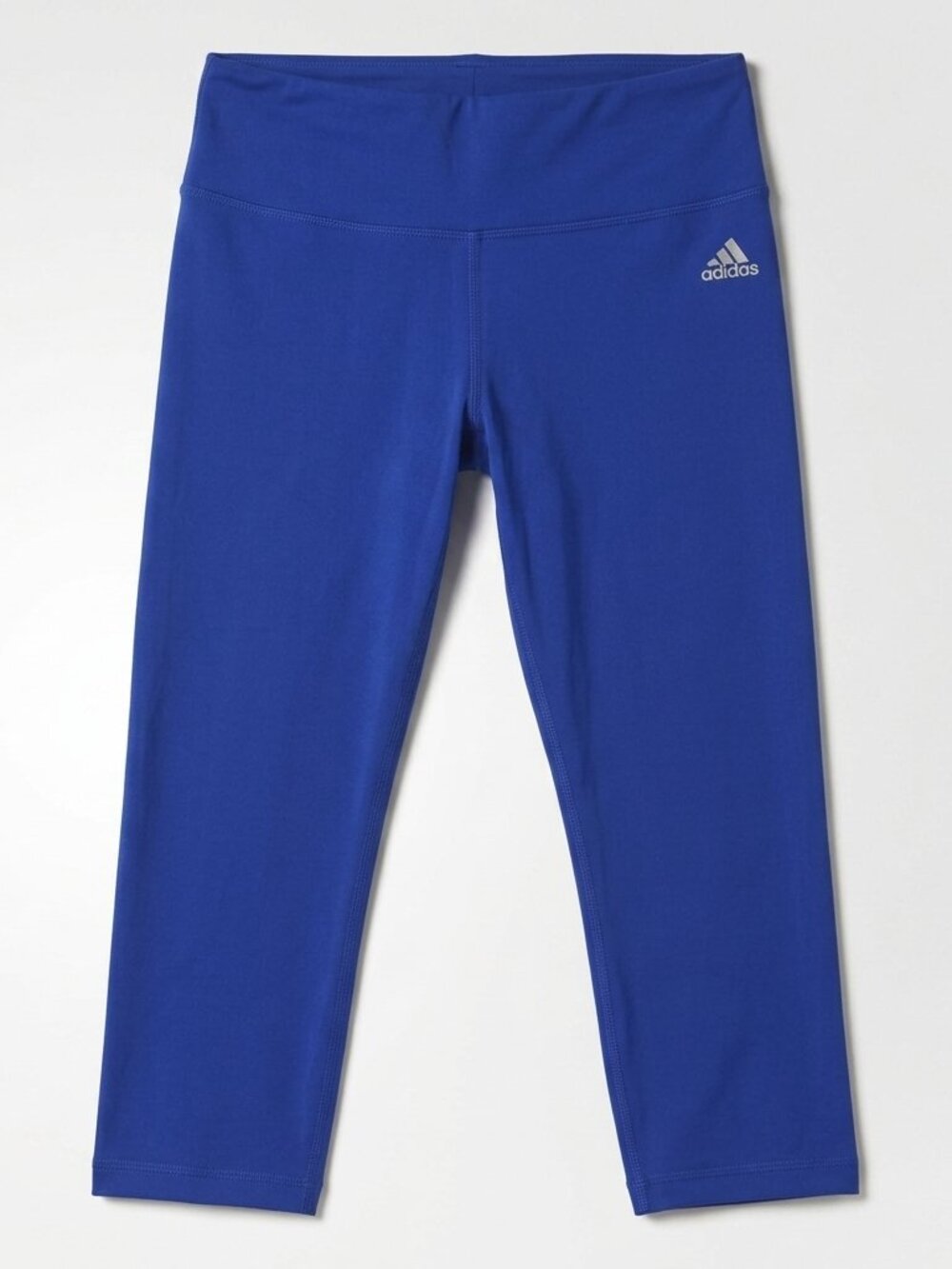 ADIDAS - Performance Cobalt Blue Capri Leggings - LARGE